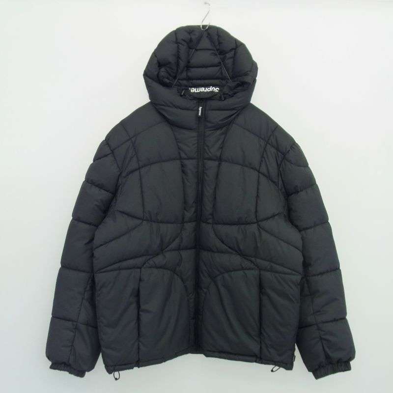 シュプリーム 21AW Warp Hooded Puffy Jacket ワープ フーデッド パフィー ジャケット アウター ブルゾン 買取実績 画像
