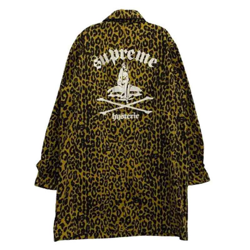 シュプリーム 21SS 02211ZI1024 HYSTERIC GLAMOUR Leopard Trench ヒステリックグラマー レオパード トレンチ コート 買取実績 画像