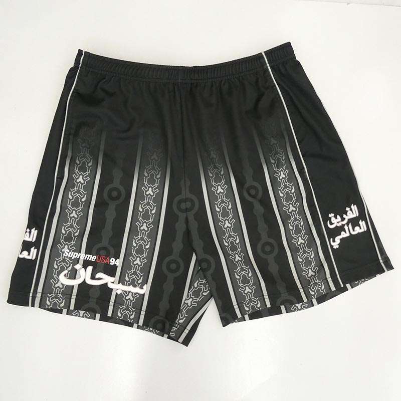 シュプリーム 21SS Arabic Logo Soccer Short アラビック ロゴ サッカー ショーツ イージー ハーフパンツ 買取実績 画像