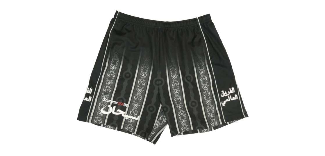 シュプリーム 21SS Arabic Logo Soccer Short 買取実績