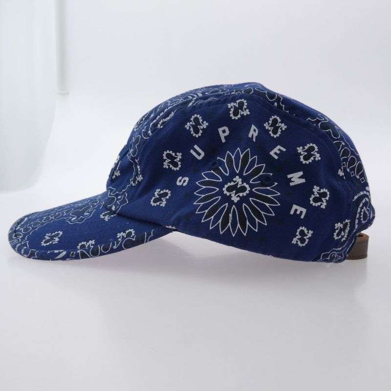 シュプリーム 21SS Bandana Camp Cap バンダナ柄 キャンプ キャップ 買取実績 画像
