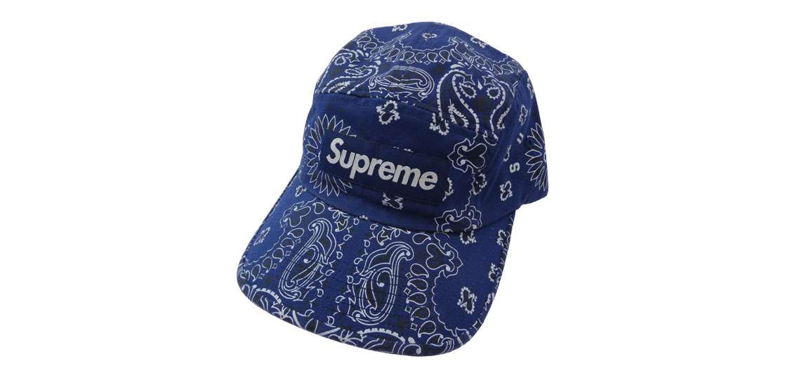 シュプリーム 21SS Bandana Camp Cap 買取実績