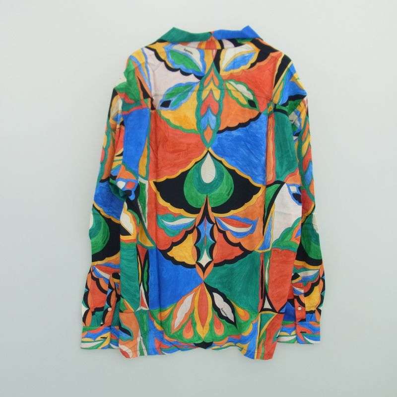 シュプリーム 21SS × Emilio Pucci L/S Shirt エミリオプッチ ロングスリーブ 長袖 シャツ 買取実績 画像