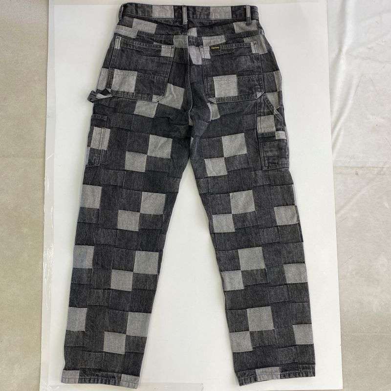 シュプリーム 21SS Patched Denim Painter Pant パッチワーク デニム ペインター パンツ 買取実績 画像