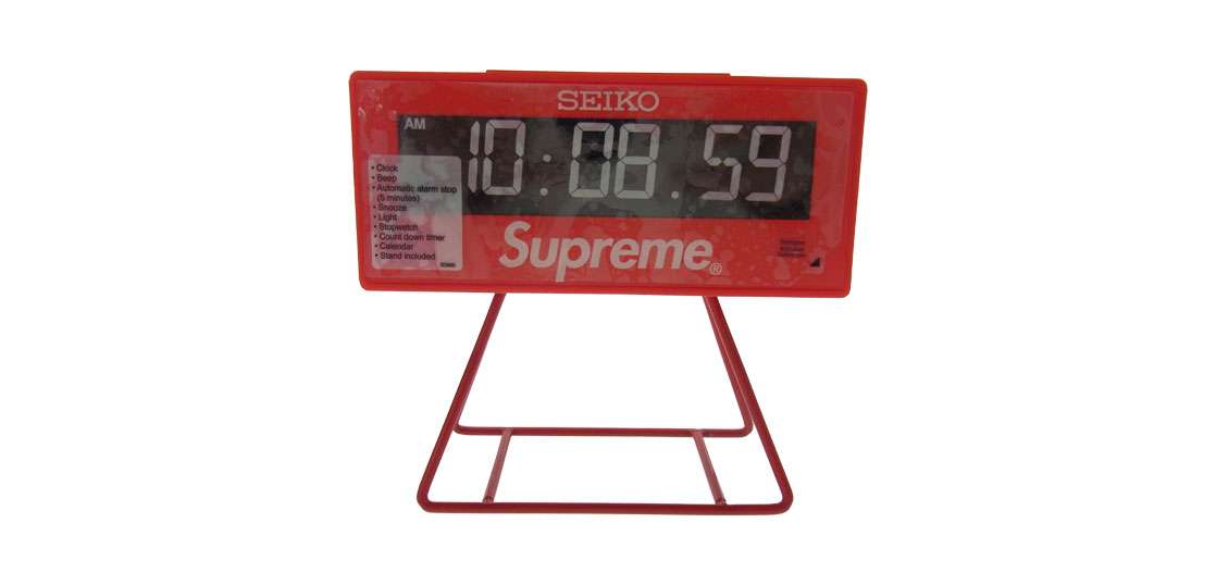 シュプリーム 21SS Seiko Marathon Clock Red 買取実績