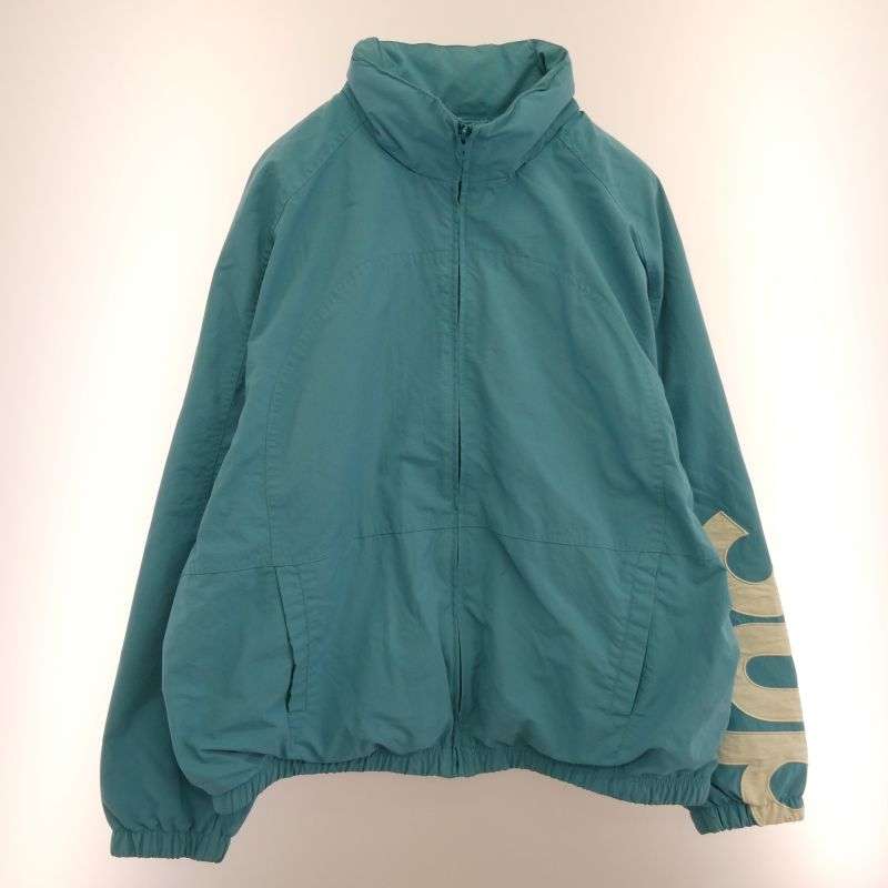シュプリーム 21SS Spellout Track Jacket スペルアウト アームロゴ トラック ナイロンジャケット 買取実績 画像