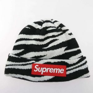 シュプリーム 22AW Box Logo Beanie Zebra 買取実績