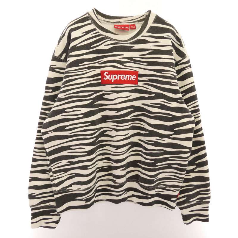 シュプリーム 22AW Box Logo Crewneck ボックスロゴ クルーネック スウェット 買取実績 画像