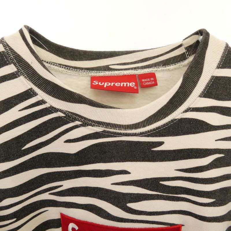 シュプリーム 22AW Box Logo Crewneck ボックスロゴ クルーネック スウェット 買取実績 画像