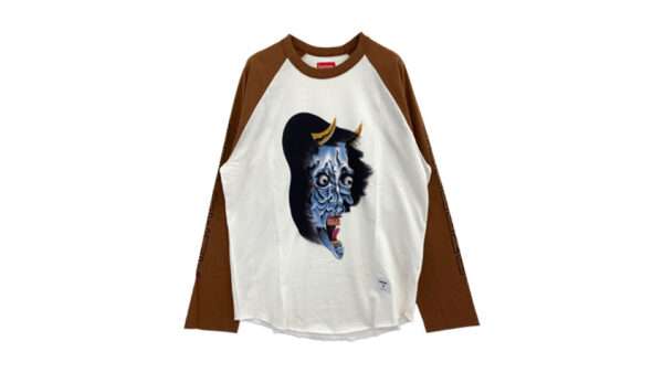 シュプリーム 22AW Demon Raglan デーモン プリント ラグラン 長袖 ロングスリーブ Tシャツ カットソー 買取実績