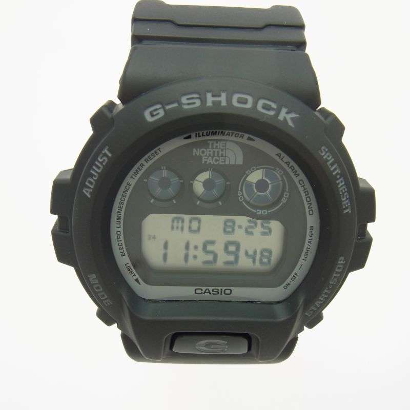 シュプリーム 22AW DW-6900NS × THE NORTH FACE ノースフェイス × Gショック Watch TIMES SQUARE デジタルウォッチ 腕時計 買取実績 画像