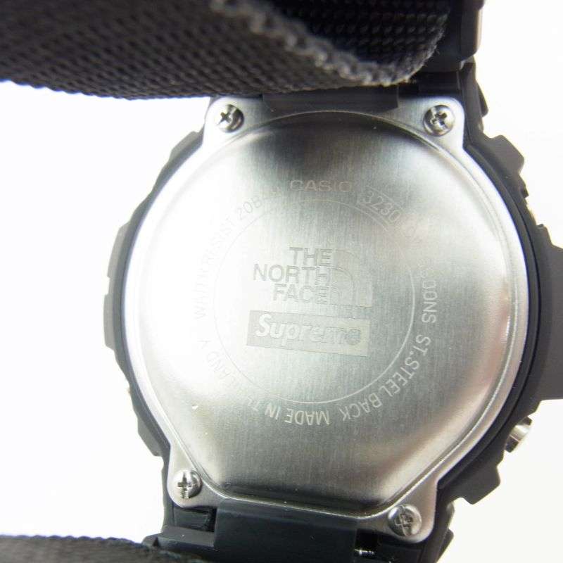 シュプリーム 22AW DW-6900NS × THE NORTH FACE ノースフェイス × Gショック Watch TIMES SQUARE デジタルウォッチ 腕時計 買取実績 画像