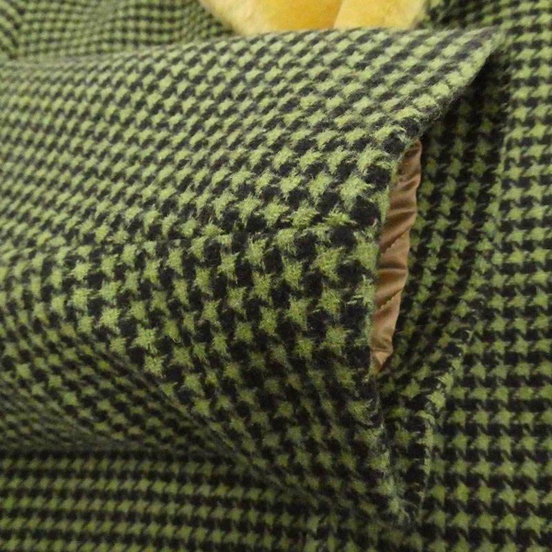 シュプリーム 22AW Fur Collar Car Coat ファーカラー カーコート 千鳥格子柄 裏地キルティング 買取実績 画像