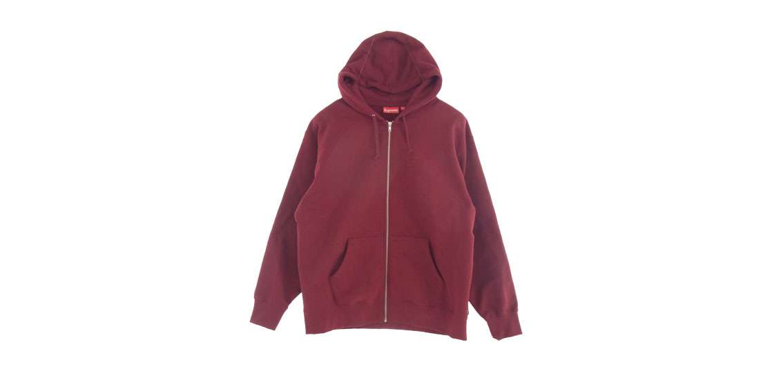 シュプリーム 22AW Lakshmi Zip Up Hooded Sweatshirt Cardinal  買取実績
