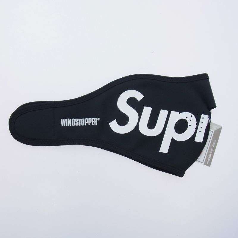 シュプリーム 22AW WINDSTOPPER Facemask ロゴデザイン フェイスマスク 買取実績 画像