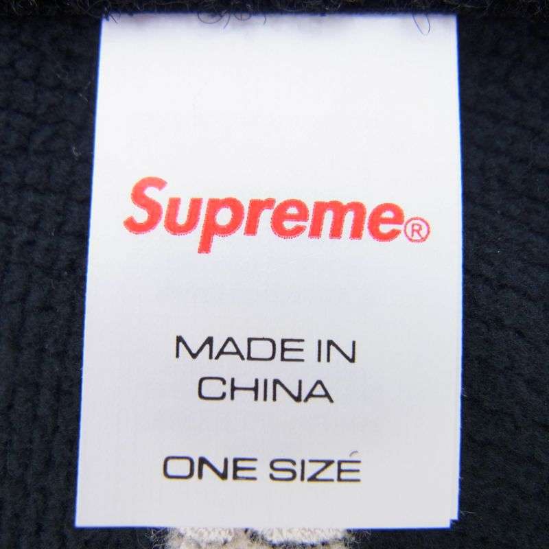 シュプリーム 22AW WINDSTOPPER Facemask ロゴデザイン フェイスマスク 買取実績 画像