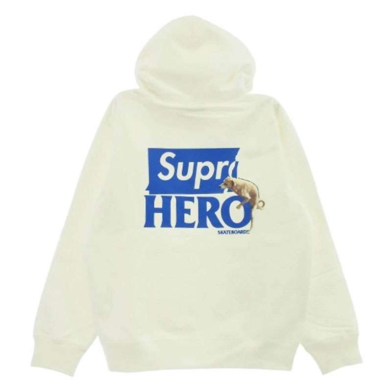シュプリーム 22SS ANTIHERO Hooded Sweatshirt アンタイヒーロー グラフィックプリント スウェット プルオーバーパーカー 買取実績 画像