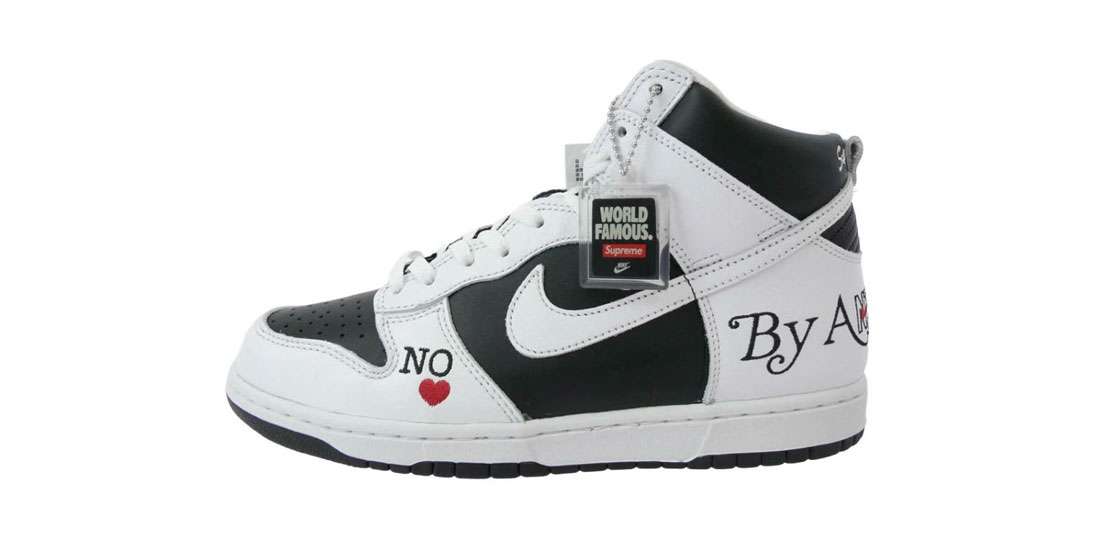 シュプリーム 22SS DN3741-002 DUNK HIGH OG QS BY ANY MEANS 買取実績