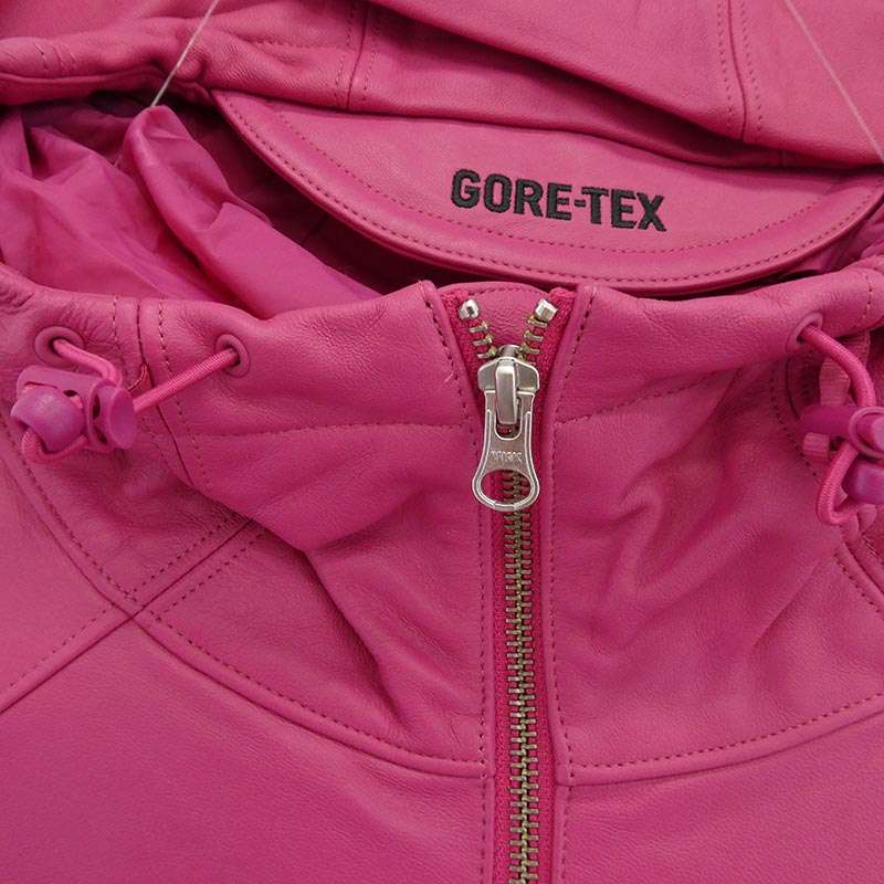 シュプリーム 22SS GORE-TEX Leather Jacket 羊革 シープスキン ゴアテックス レザー ジャケット 買取実績 画像