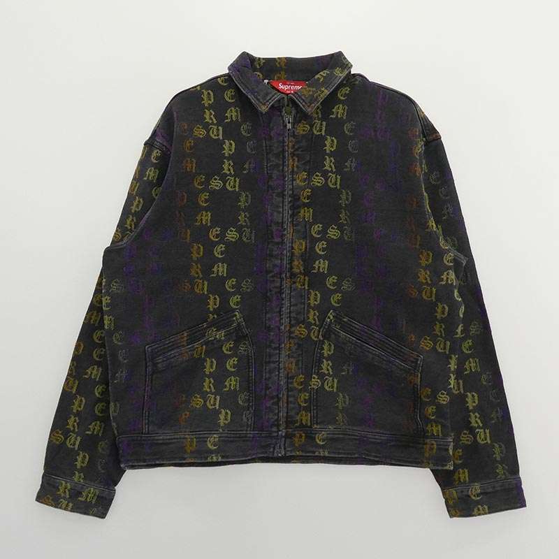 シュプリーム 22SS Gradient Jacquard Denim Work Jacket 買取実績 画像