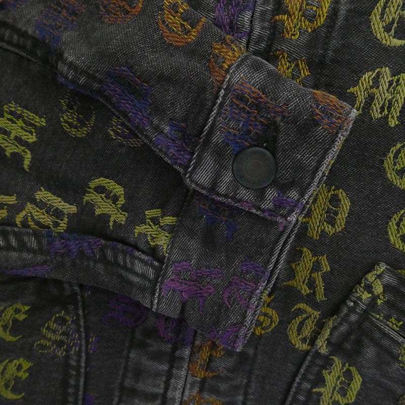 シュプリーム 22SS Gradient Jacquard Denim Work Jacket 買取実績 画像
