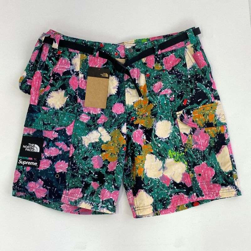 シュプリーム 22SS NB022071 × The North Face Trekking Packable Belted Short Flowers ノースフェイス トレッキング パッカブル ベルテッド ショーツ 買取実績 画像