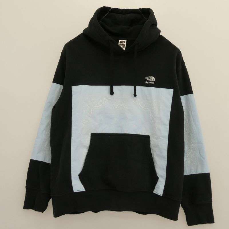 シュプリーム 22SS NT022081 ×THE NORTH FACE Bandana Hooded SweatShirt ノースフェイス バンダナ フーデッド スウェット シャツ 買取実績 画像