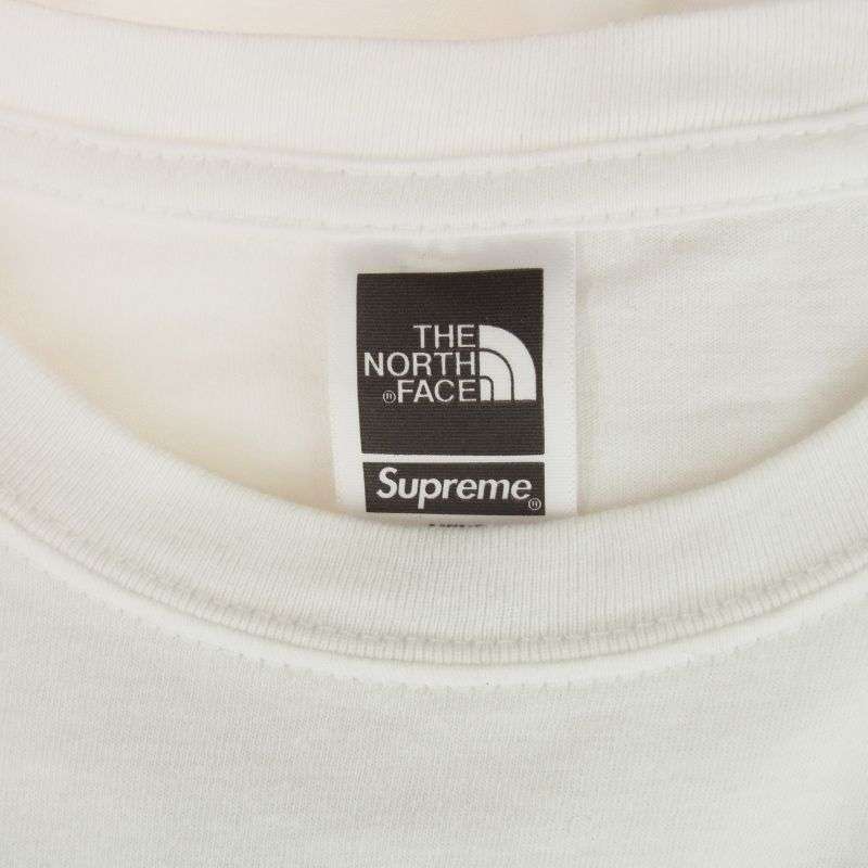 シュプリーム 22SS NT022091 × THE NORTH FACE ノースフェイス Bandana Tee バンダナ 半袖 Tシャツ 買取実績 画像