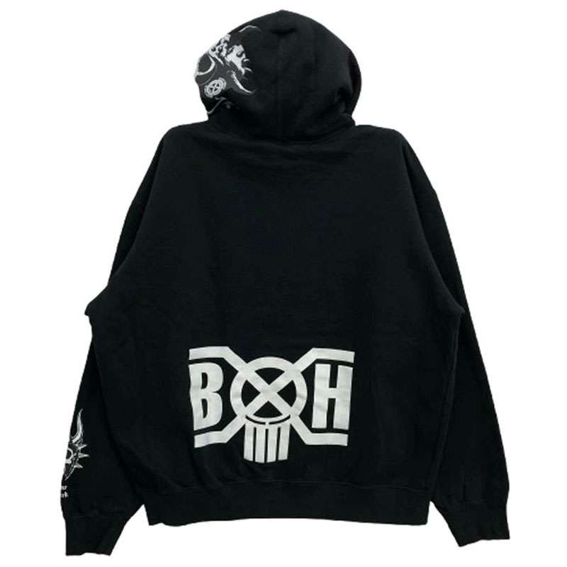 シュプリーム 23AW × BOUNTY HUNTER バウンティーハンター Hooded Sweatshirt スカルプリント プルオーバーパーカー フーディ 買取実績 画像