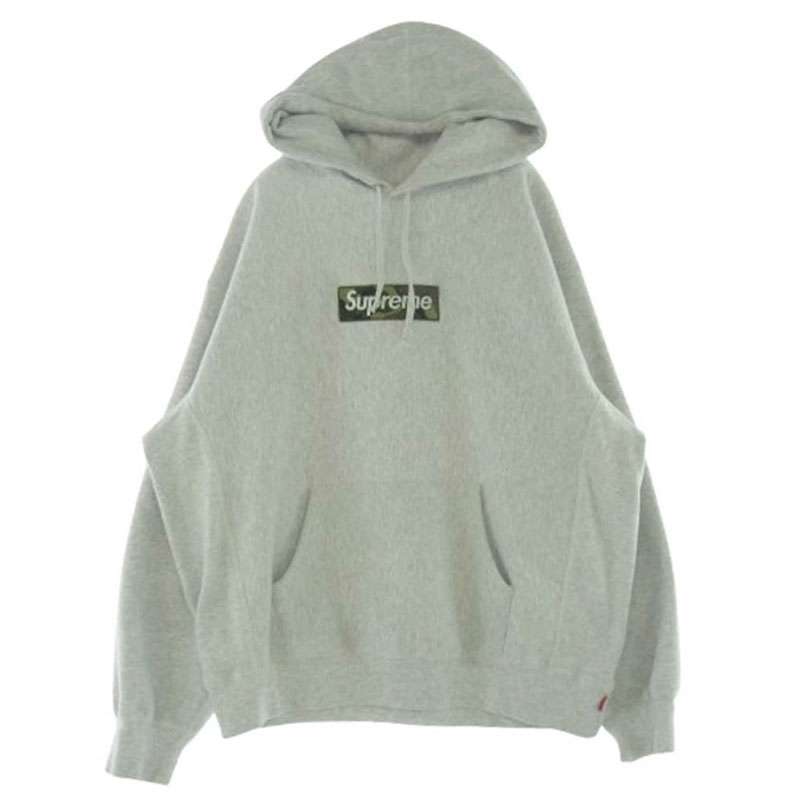 シュプリーム 23AW Box Logo Hooded Sweatshirt カモフラ ボックスロゴ フーディー プルオーバーパーカー 買取実績 画像