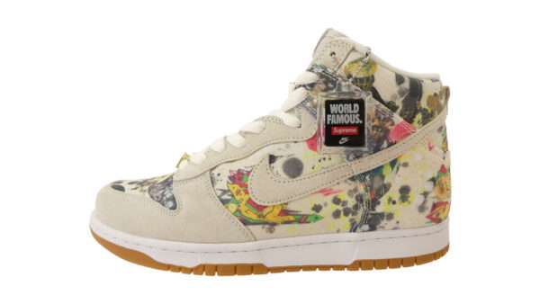 シュプリーム 23AW FD8779-100 × DUNK HIGH OG QS Rammellzee 買取実績