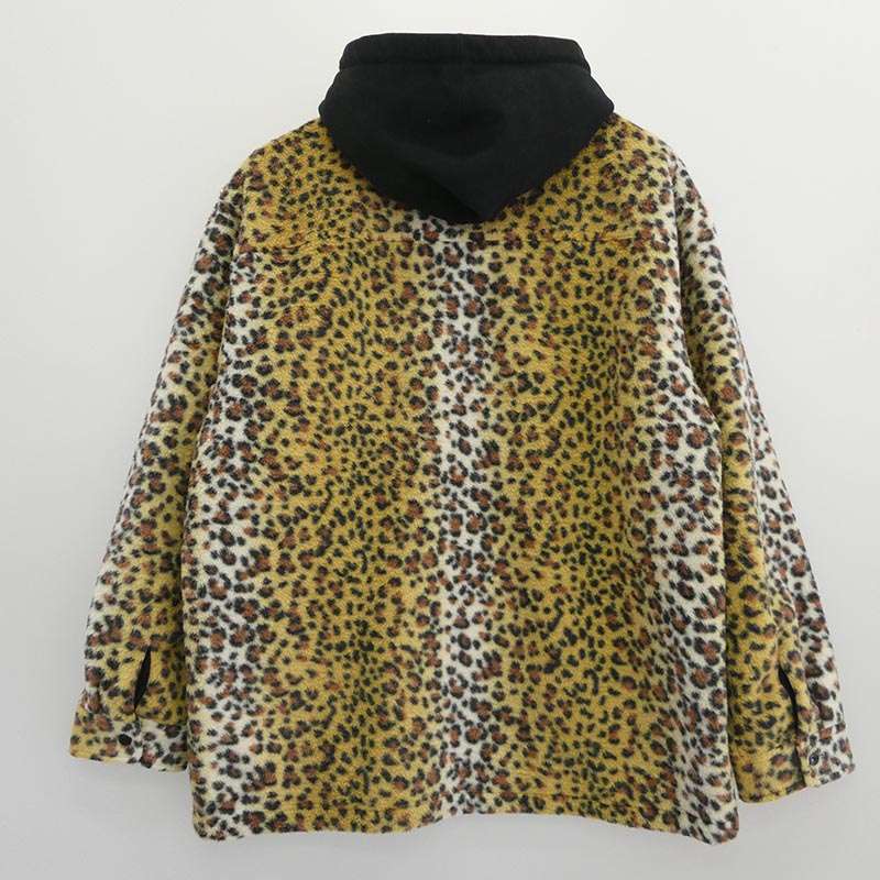 シュプリーム 23AW Fleece Zip Up Hooded Shirt フリース ジップ アップ シャツ ジャケット 買取実績 画像