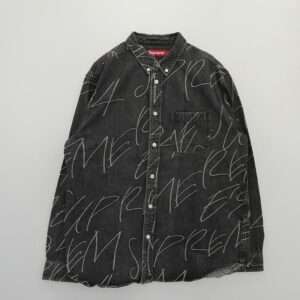 シュプリーム 23AW Handwriting Jacquard Denim Shirt 買取実績