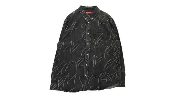 シュプリーム 23AW Handwriting Jacquard Denim Shirt 買取実績