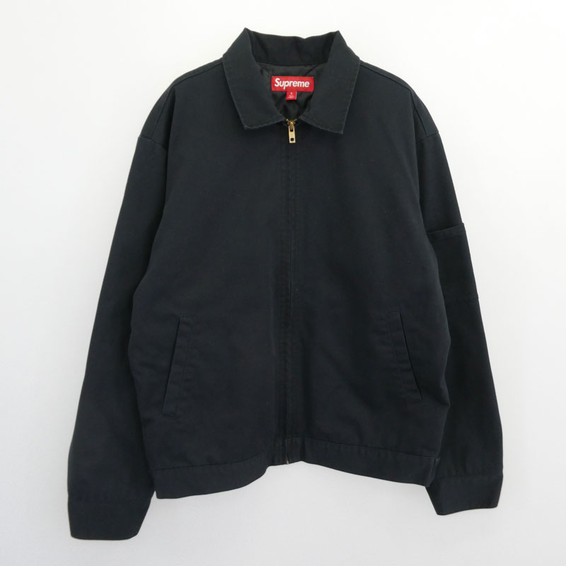 シュプリーム 23AW H.R. Giger Embroidered Work Jacket バック刺繍 エンブロイダリー ジップアップ ワークジャケット 買取実績 画像