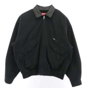シュプリーム 23AW Leather Collar Utility Jacket 買取実績