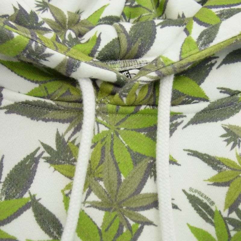 シュプリーム 23AW NT52301I ×THE NORTH FACE ザ ノースフェイス Leaf Hooded Sweatshirt リーフ フーデッド スウェットシャツ フーディ パーカー 買取実績 画像