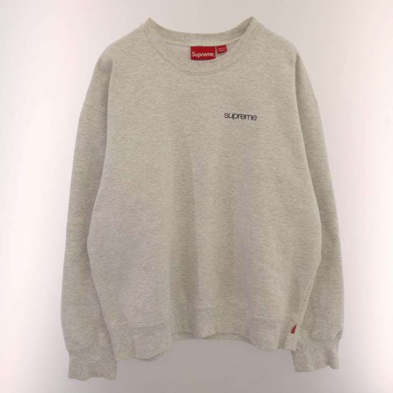 シュプリーム 23AW NYC Crewneck ニューヨークシティ クルーネック スウェット 買取実績 画像