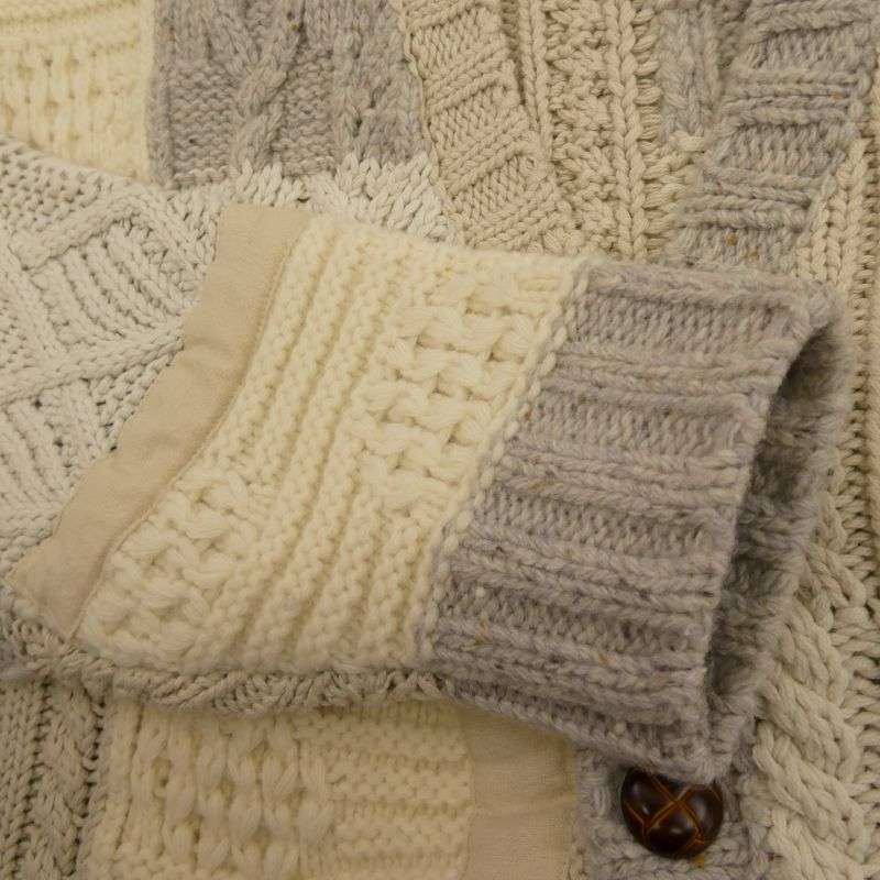 シュプリーム 23AW patchwork cable knit cardigan パッチワーク ケーブル ニット カーディガン 買取実績 画像