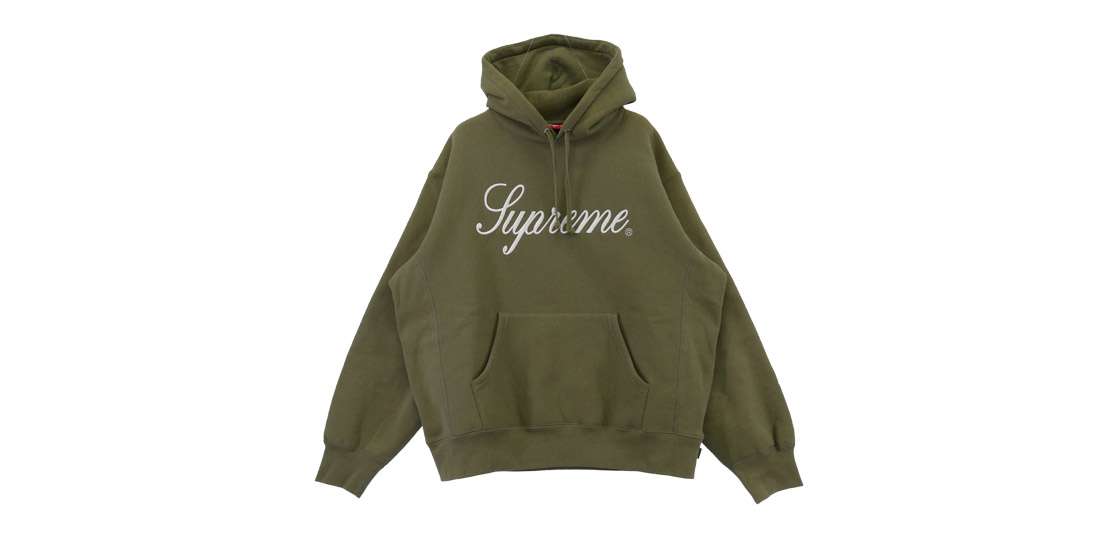 シュプリーム 23AW Raised Script Hooded Sweatshirt 買取実績