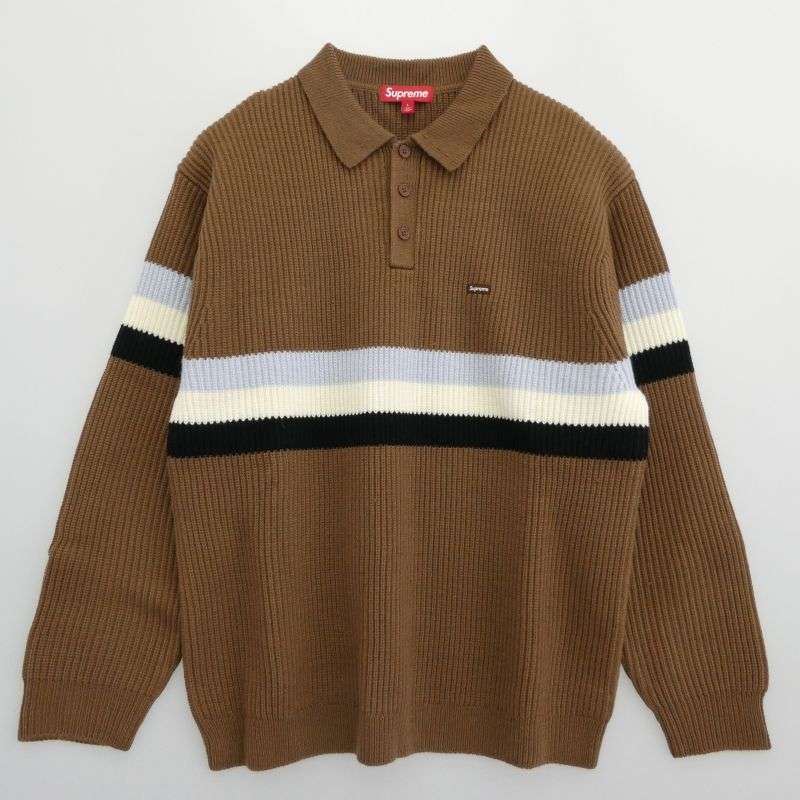 シュプリーム 23AW Small Box Polo Sweater スモール ボックス ポロ セーター ニット 買取実績 画像