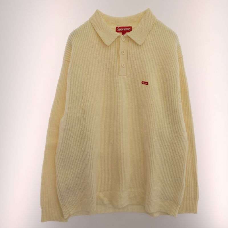 シュプリーム 23AW Small Box Polo Sweater スモール ボックス ロゴ ポロ セーター ニット 買取実績 画像
