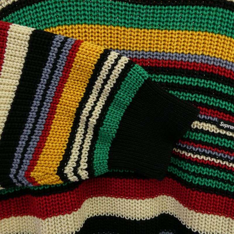 シュプリーム 23AW Small Box Ribbed Sweater スモールボックスロゴ リブ ニット セーター 買取実績 画像