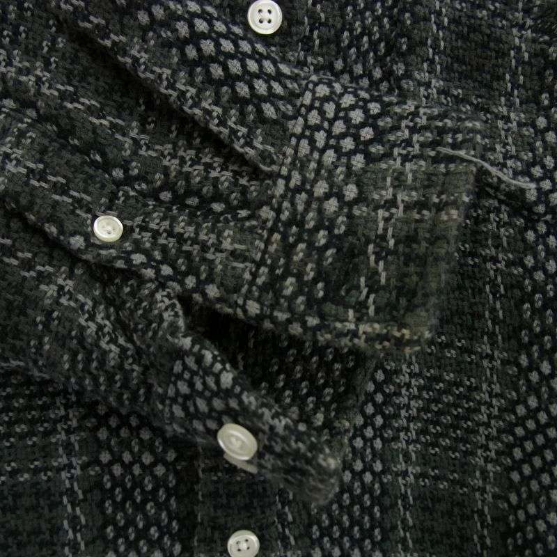 シュプリーム 23SS basket weave plaid shirt バスケット ウィーブ チェック 長袖シャツ 買取実績 画像