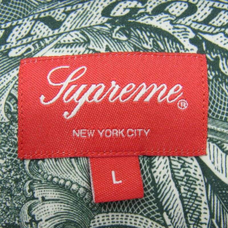 シュプリーム 23SS Dollar S/S Shirt ドル柄 半袖 シャツ 買取実績 画像