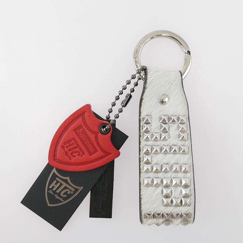シュプリーム 23SS × HTC エイチティーシー Hollywood Trading Company Studded Keychain COWレザー 買取実績