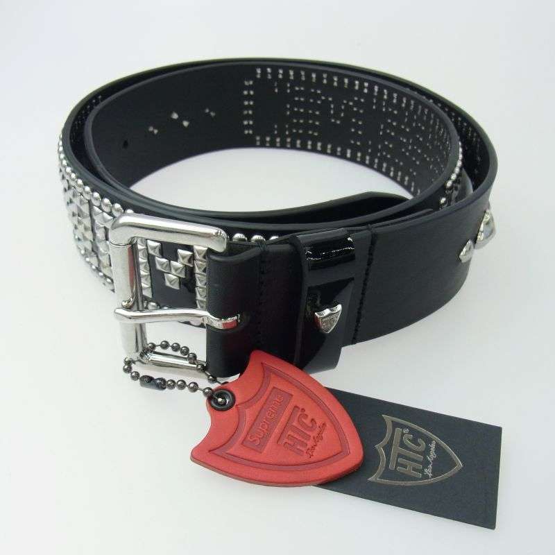 シュプリーム 23SS × HTC STUDDED BELT BLACK スタッズ ベルト 買取実績 画像