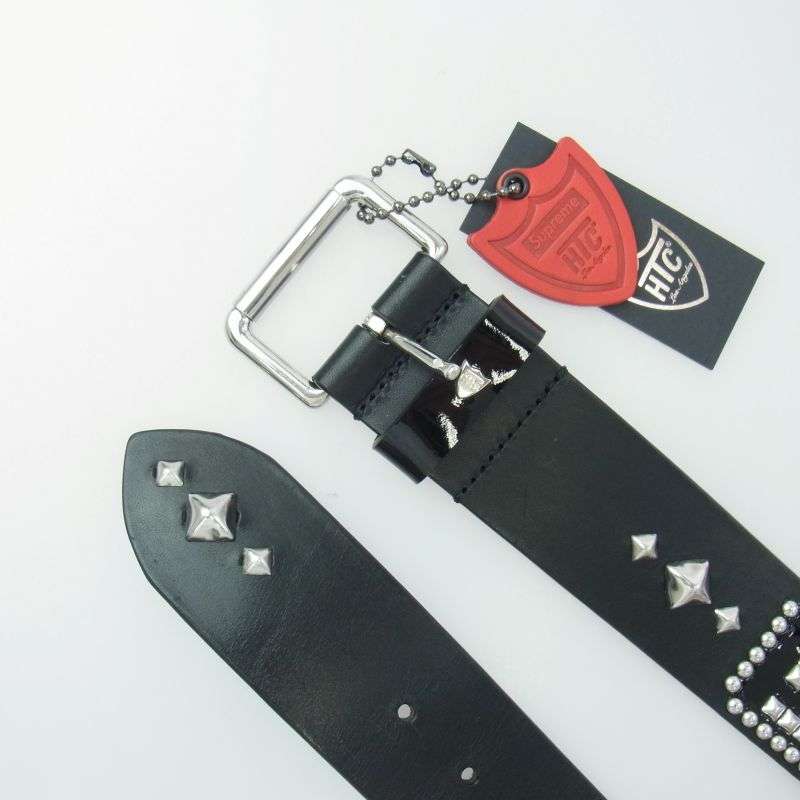 シュプリーム 23SS × HTC STUDDED BELT BLACK スタッズ ベルト 買取実績 画像