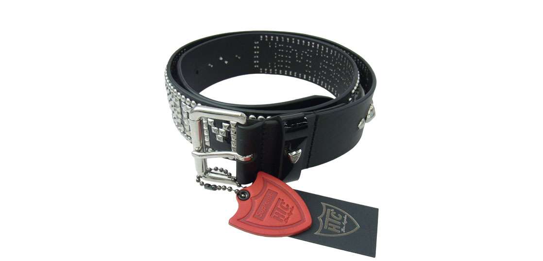 シュプリーム × HTC 23SS STUDDED BELT BLACK 買取実績