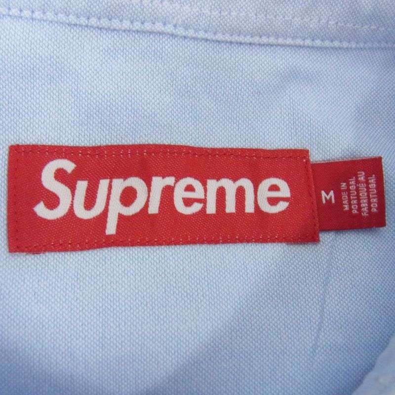 シュプリーム 23SS LOOSE FIT S/S OXFORD SHIRT オックスフォード シャツ 買取実績 画像